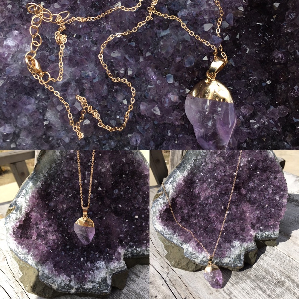 Amethyst Necklace - Picture 3 of 8